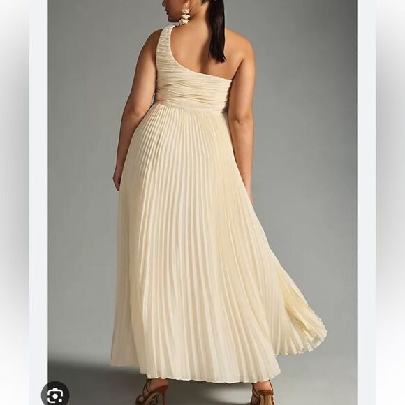 Forever That Girl One-Shoulder Pleated Dress - Picture 4 of 9